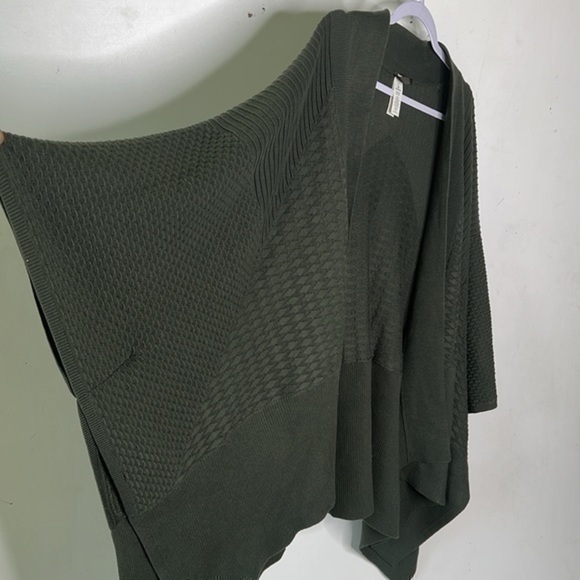 Lululemon Cashmere Wrap Cardigan Green Cozy Winter Sweater - Picture 14 of 16